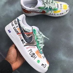 air force 1 drawing custom